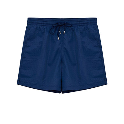 Canali Blauwe Polyester Zwembroek