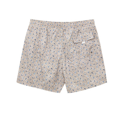 Canali Beige Polyester Zwembroek