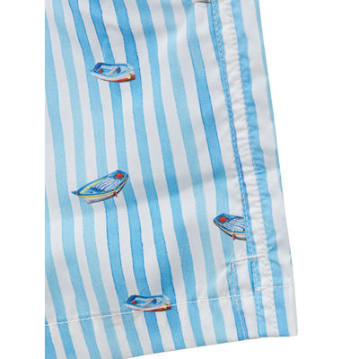 Canali Blauwe Polyester Zwembroek