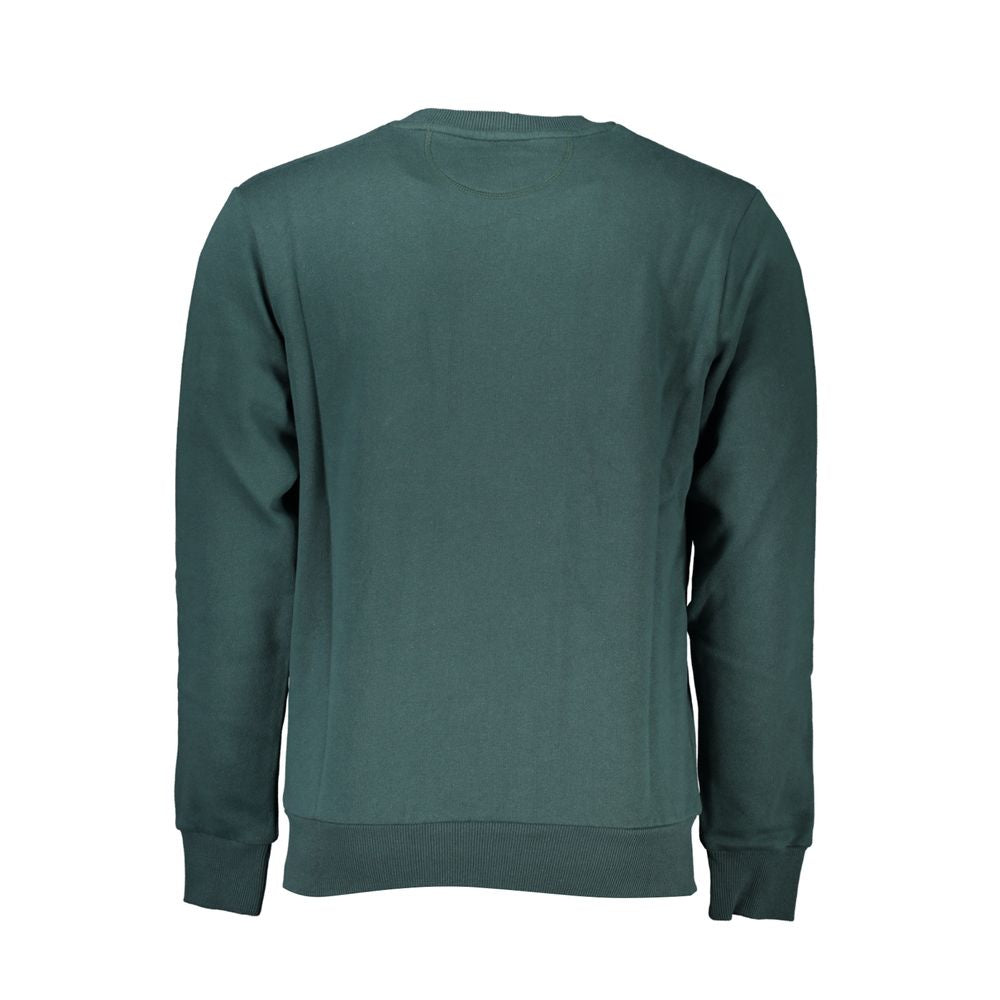 La Martina groene katoenen herensweater