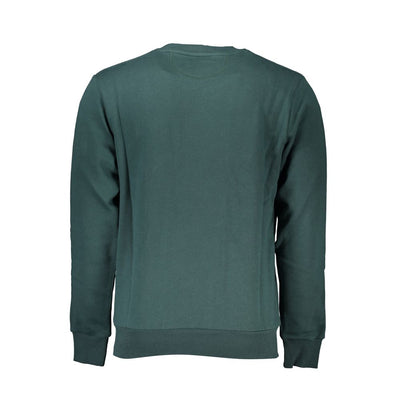 La Martina groene katoenen herensweater