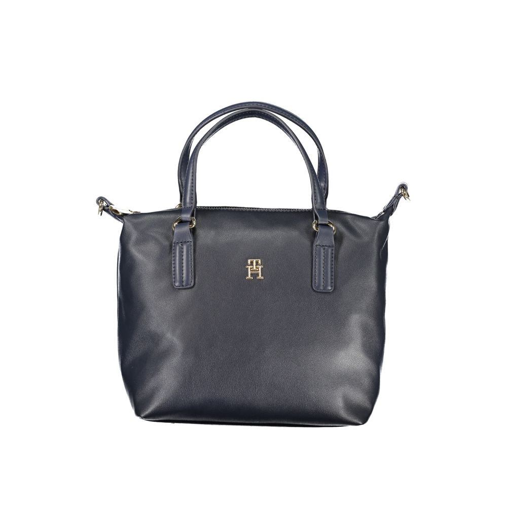 Tommy Hilfiger blauwe polyester handtas