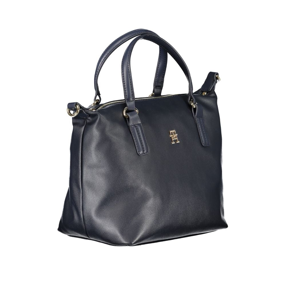 Tommy Hilfiger blauwe polyester handtas