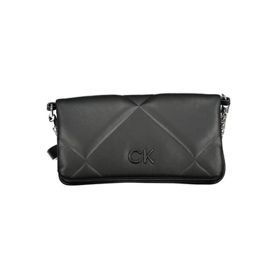 Calvin Klein Zwarte Katoenen Handtas