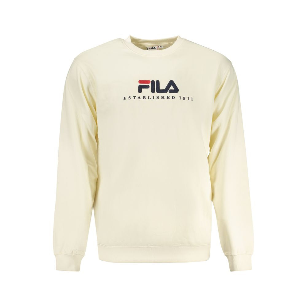 Pull Fila en coton beige pour homme