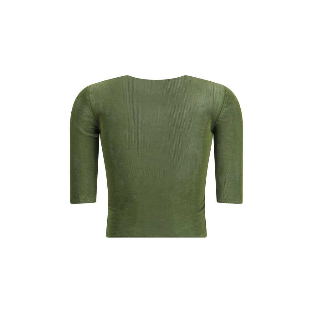 Saint Laurent Top met korte mouwen