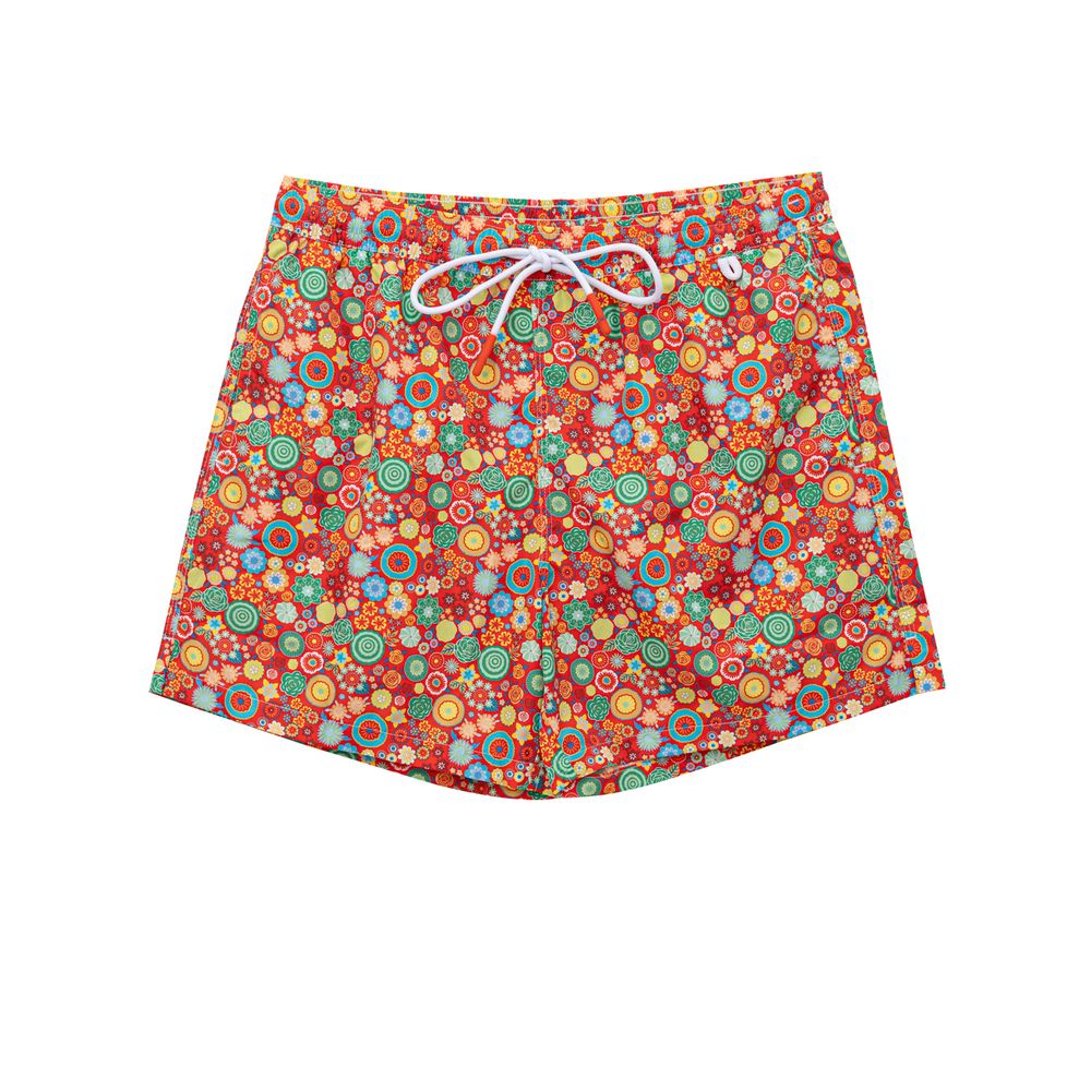 Isaia Rode Polyester Zwembroek
