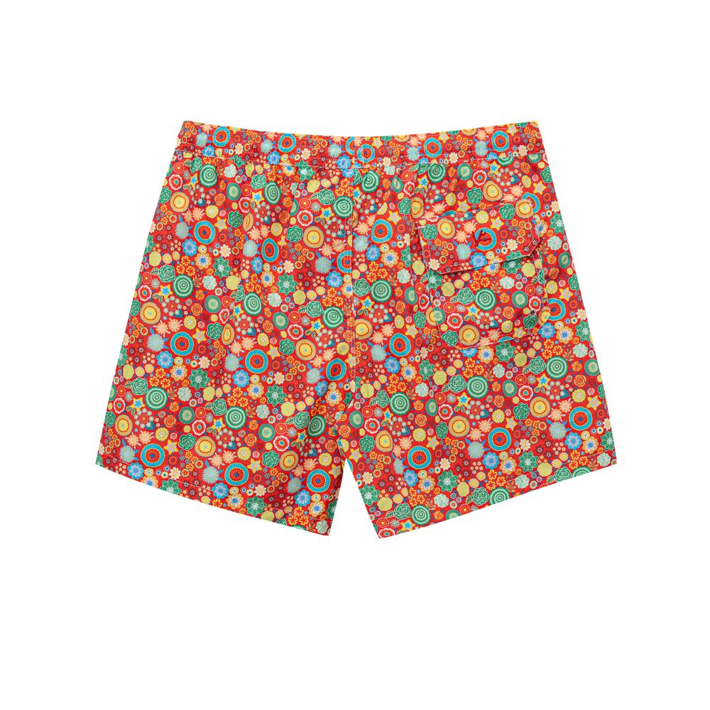 Isaia Rode Polyester Zwembroek