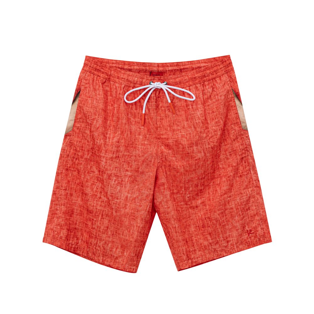 Isaia Rode Polyester Zwembroek