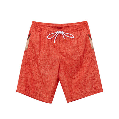 Isaia Rode Polyester Zwembroek