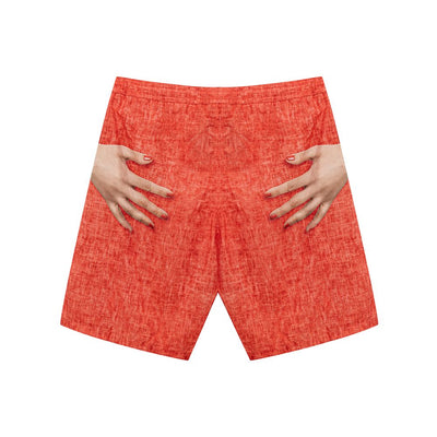 Isaia Rode Polyester Zwembroek