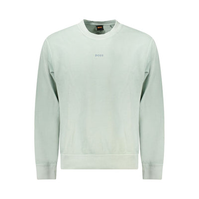 Pull Hugo Boss en coton vert pour homme
