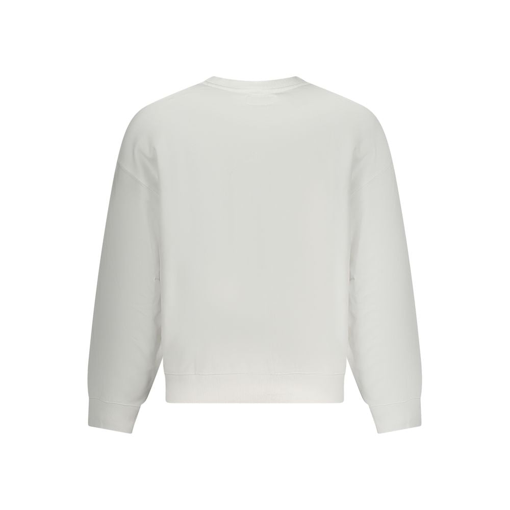 Pull Guess Jeans en coton blanc pour homme