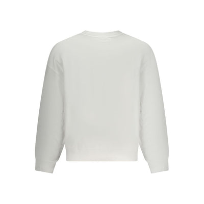 Pull Guess Jeans en coton blanc pour homme