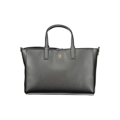 Sac à main Tommy Hilfiger en polyester noir pour femme