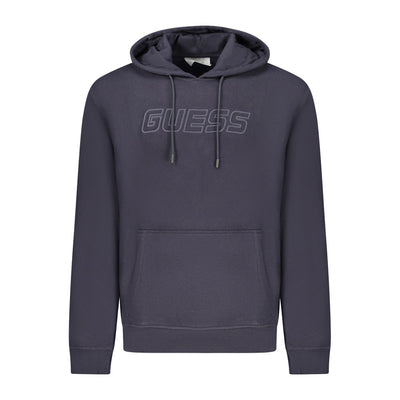 Pull Guess Jeans bleu en coton pour homme
