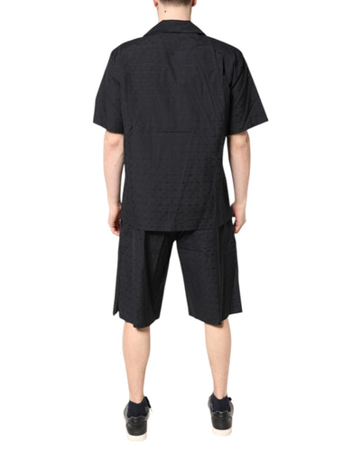 Dolce &amp; Gabbana Zwarte Katoenen Heren Pyjamaset Nachtkleding