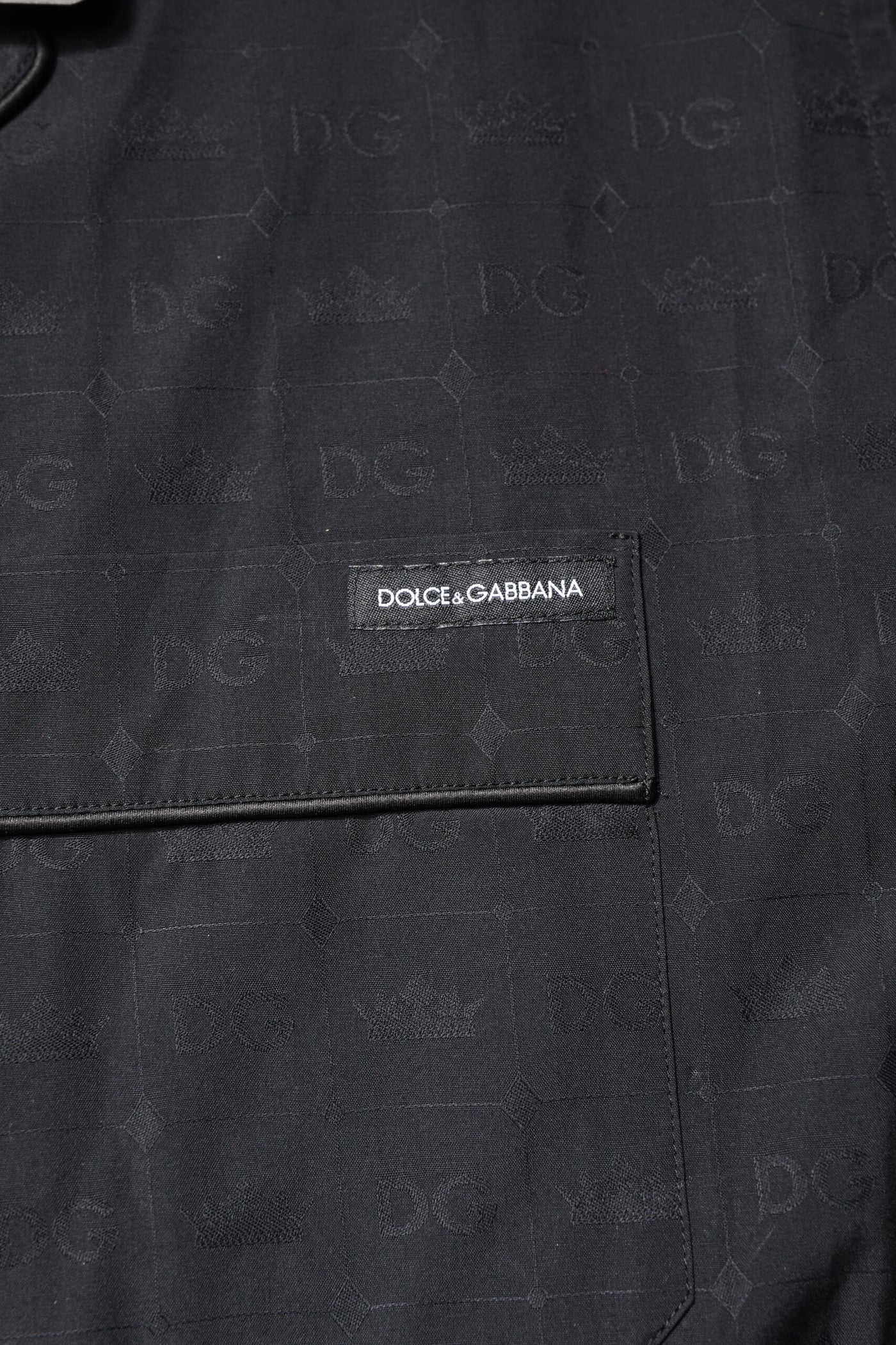 Dolce &amp; Gabbana Zwarte Katoenen Heren Pyjamaset Nachtkleding