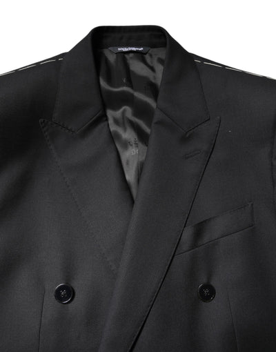 Blazer croisé noir MARTINI Dolce &amp; Gabbana