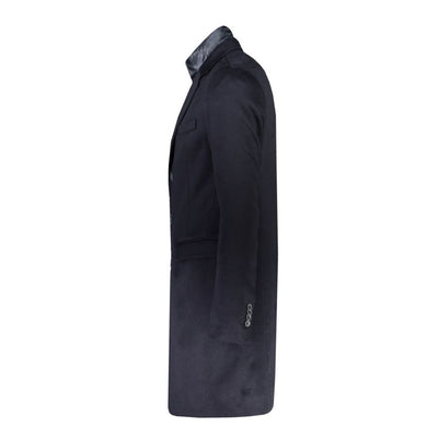 Veste en cachemire bleu Herno