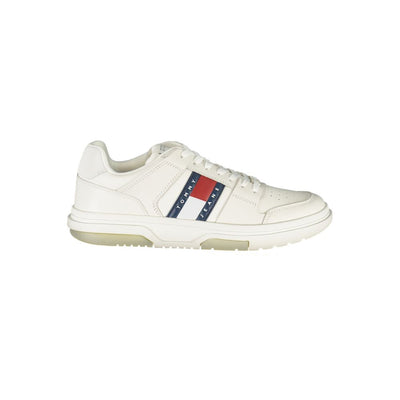 Tommy Hilfiger witte leren herensneaker