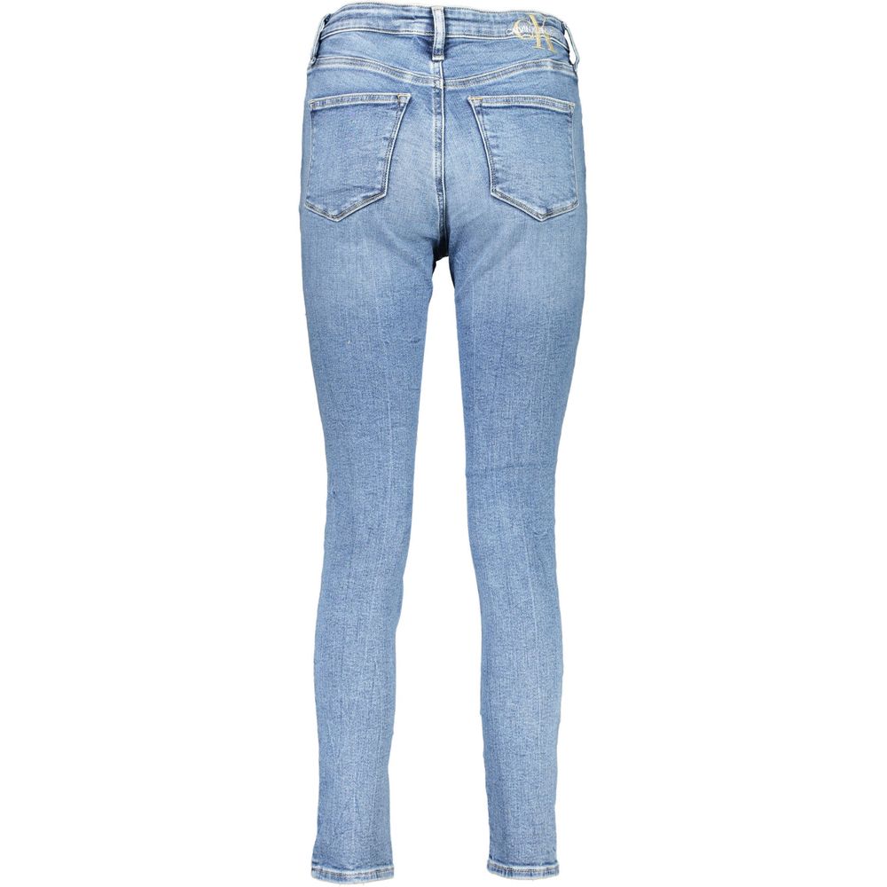 Jean Calvin Klein en coton bleu pour femme