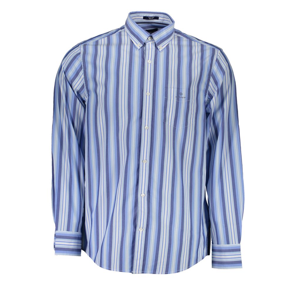 Chemise homme en coton bleu Gant