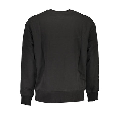 Pull Tommy Hilfiger en coton noir pour homme
