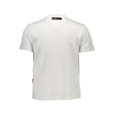 Plein Sport Wit Katoenen Heren T-shirt
