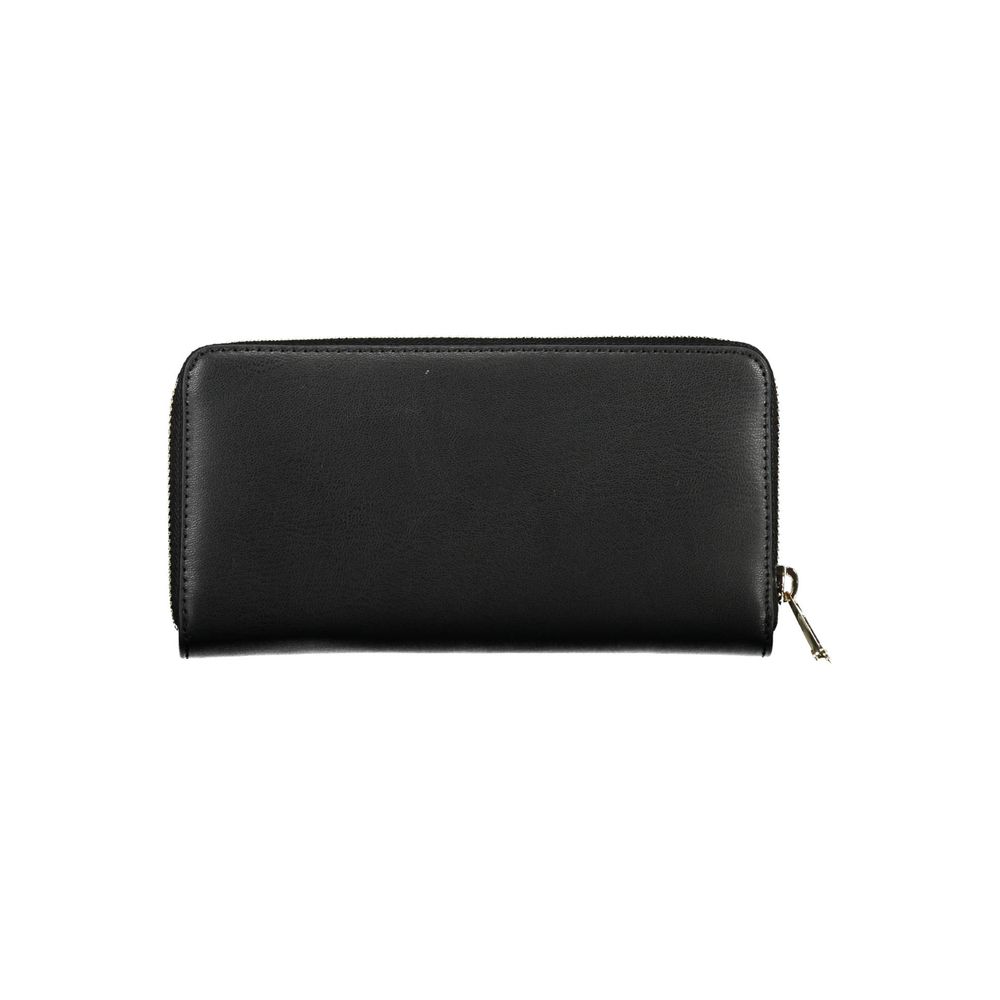 Tommy Hilfiger Zwarte Polyethyleen Dames Portemonnee