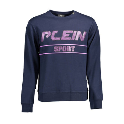 Pull Plein Sport en coton bleu pour homme