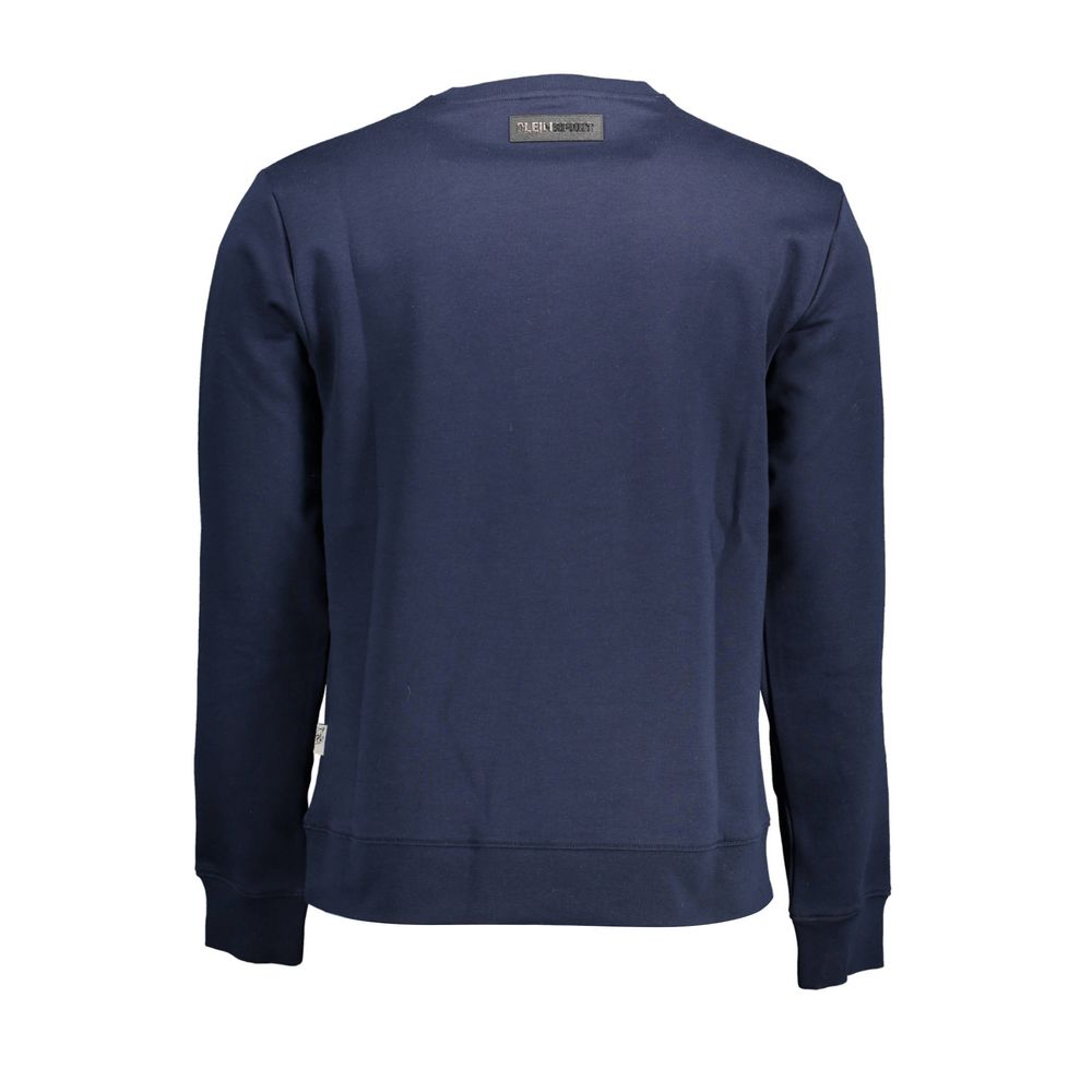 Pull Plein Sport en coton bleu pour homme