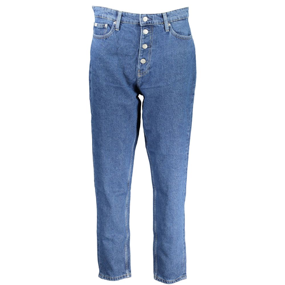Jean Calvin Klein en coton bleu pour femme