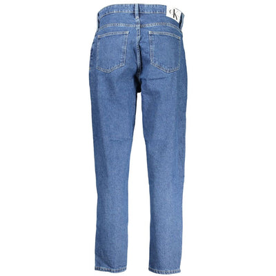 Jean Calvin Klein en coton bleu pour femme