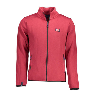 Pull homme en coton rouge Norvège 1963