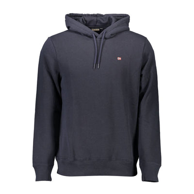 Pull Napapijri bleu en coton biologique pour homme
