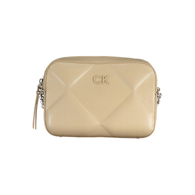 Calvin Klein Beige Polyester Handtas