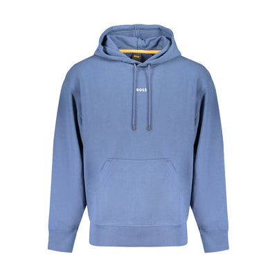 Hugo Boss Blauwe Katoenen Herentrui