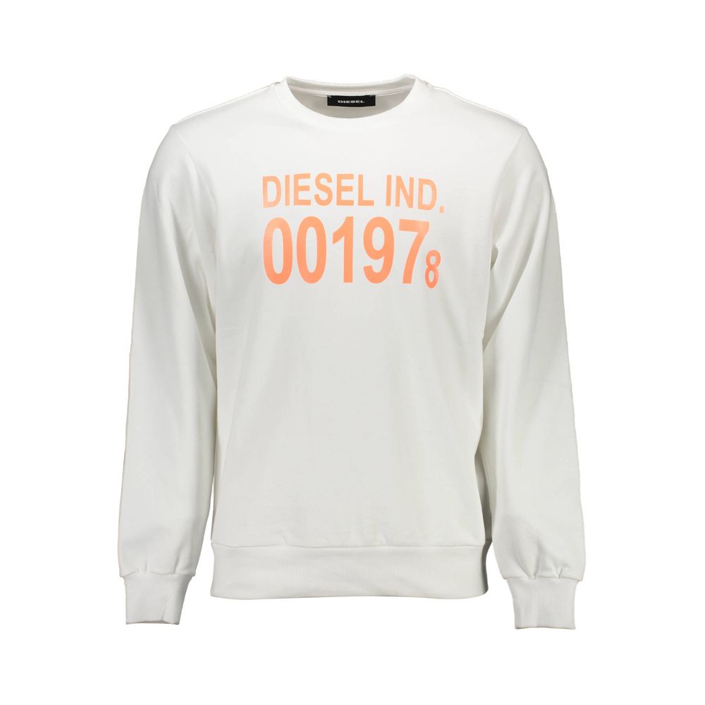 Pull Diesel en coton blanc pour homme
