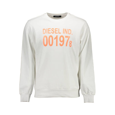 Pull Diesel en coton blanc pour homme