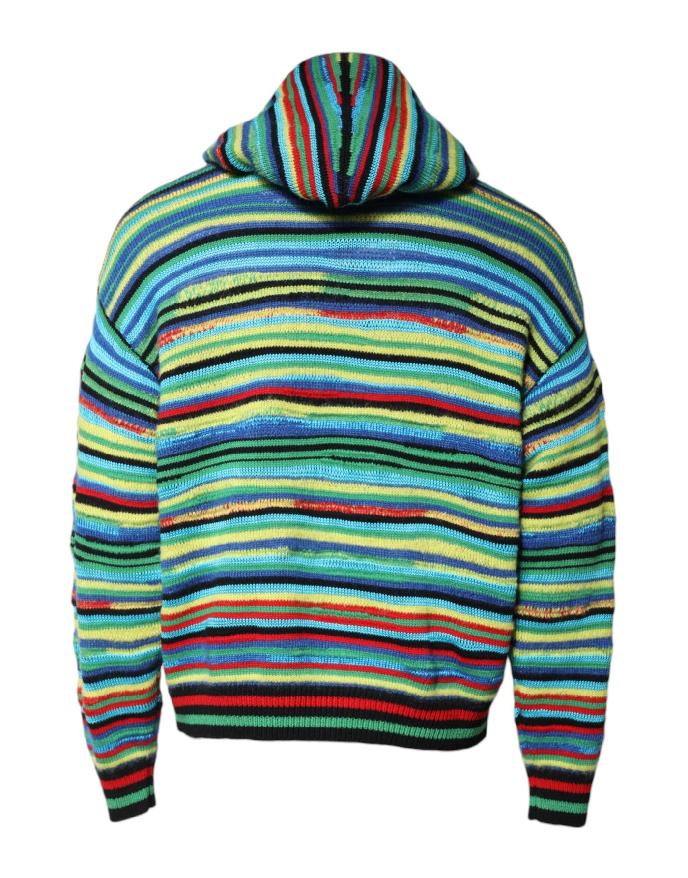 Pull à capuche en coton multicolore Dolce &amp; Gabbana