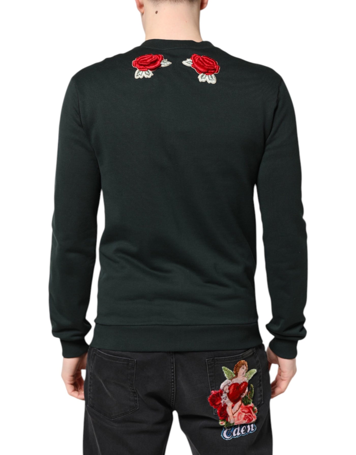 Pull noir à paillettes Dolce &amp; Gabbana