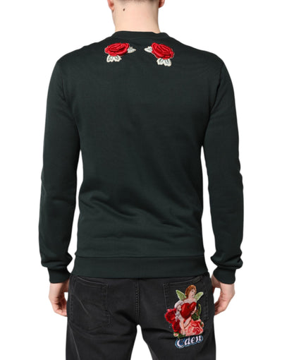 Pull noir à paillettes Dolce &amp; Gabbana