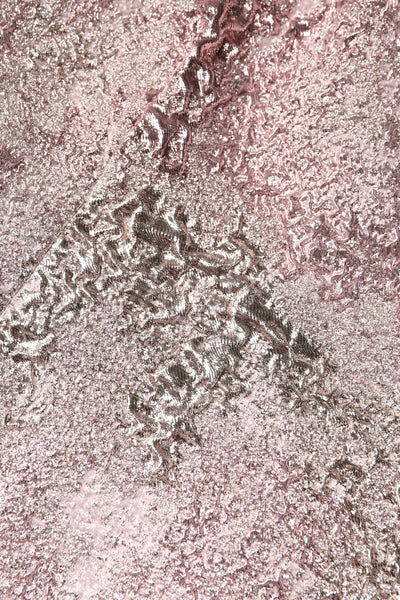 Dolce &amp; Gabbana roze jacquard mouwloze mantelminijurk