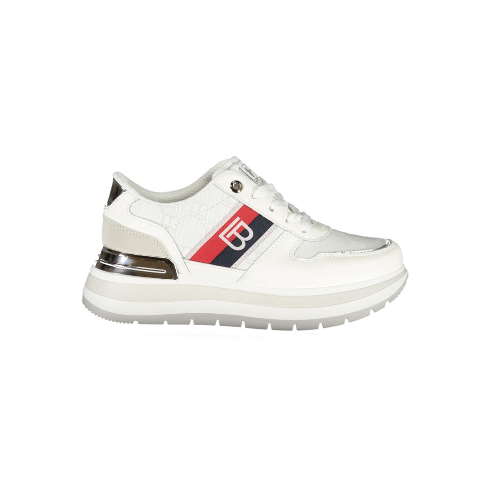 Laura Biagiotti Witte Polyester Dames Sneaker