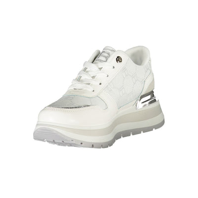 Laura Biagiotti Witte Polyester Dames Sneaker
