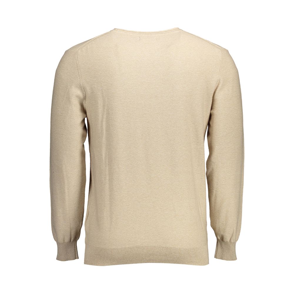 Pull Gant en coton beige pour homme