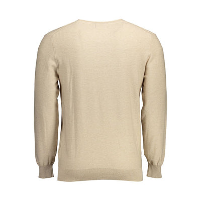Pull Gant en coton beige pour homme