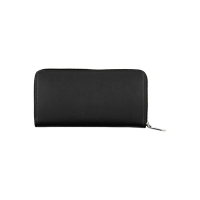 Calvin Klein Zwarte Polyethyleen Dames Portemonnee