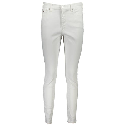 Jean en coton blanc Tommy Hilfiger pour femme